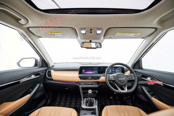 Kia Seltos facelift interior