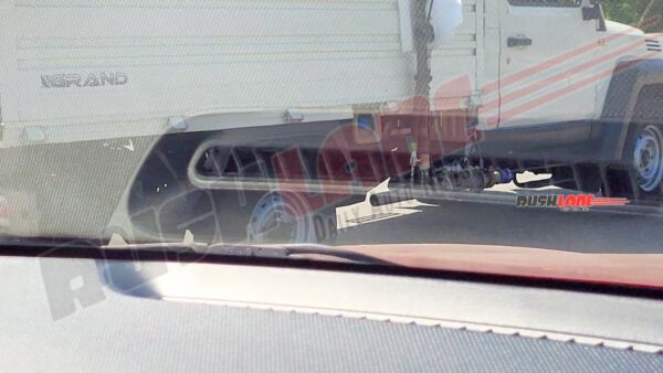 Emission testing equipment on Force Kargo